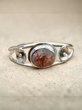 UNIQUE CRAZY LACE AGATE Solid 925 Sterling Silver Bracelet