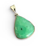 Variscite Solid 925 Sterling Silver Pendant