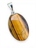 Tiger Eye Solid 925 Sterling Silver Pendant