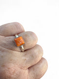 Spiny Oyster Solid 925 Sterling Silver Ring 7