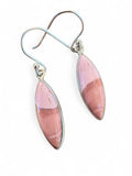 Pink Opal Solid 925 Sterling Silver Earrings