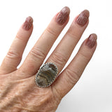 Crazy Lace Agate Solid 925 Sterling Silver Ring 10.5