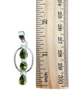 Peridot Solid 925 Sterling Silver Pendant