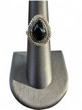 Black Onyx Solid 925 Sterling Silver Ring 5.5