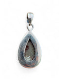 Crazy Lace Agate Solid 925 Sterling Silver Pendant