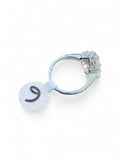 Faceted Rainbow Moonstone Solid 925 Sterling Silver Ring 6