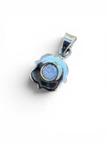Pearl Solid 925 Sterling Silver Pendant Earrings set
