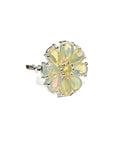 Ethiopian Opal Solid 925 Sterling Silver Ring 7.5