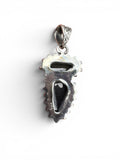 White Buffalo Solid 925 Sterling Silver Pendant