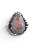 Monarch Opal Solid 925 Sterling Silver Ring 6.5