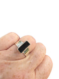 Green Tourmaline Solid 925 Sterling Silver Ring 7