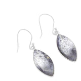 Burro Creek Jasper Solid 925 Sterling Silver Earrings