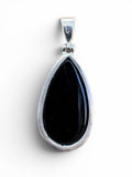 Black Onyx Solid 925 Sterling Silver Pendant
