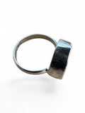 Number 8 Turquoise Solid 925 Sterling Silver Ring 7