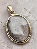 Hypersthene Solid 925 Sterling Silver Pendant