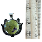 Atlantasite Solid 925 Sterling Silver Pendant