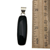 Black Onyx Solid 925 Sterling Silver Pendant