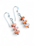 Spiny Oyster Solid 925 Sterling Silver Earrings
