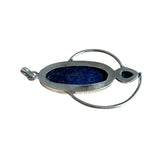 Blue Lapis Solid 925 Sterling Silver Pendant