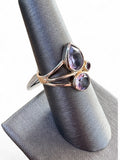 Amethyst Solid 925 Sterling Silver Ring 7