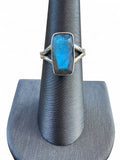 Labradorite Solid 925 Sterling Silver Ring 7