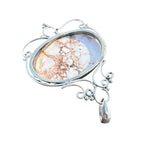Wild Horse Jasper Solid 925 Sterling Silver Pendant