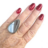 Owyhee Opal Solid 925 Sterling Silver Ring 6