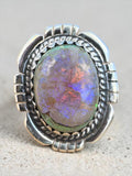 Monarch Opal Solid 925 Sterling Silver Ring 9