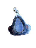 Carved Rainbow Moonstone Solid 925 Sterling Silver Pendant