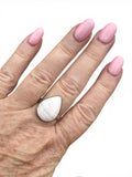 Pink Calcite Solid 925 Sterling Silver Ring 10