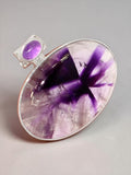 Tripache Amethyst Solid 925 Sterling Silver Pendant