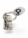 Baltic Amber Solid 925 Sterling Silver Ring 8