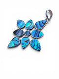 Abalone Solid 925 Sterling Silver Pendant