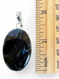 Pietersite Solid 925 Sterling Silver Pendant