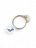 Rainbow Moonstone Solid 925 Sterling Silver Ring 8