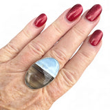 Owyhee Opal Solid 925 Sterling Silver Ring 9