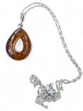 Baltic Amber Solid 925 Sterling Silver Necklace