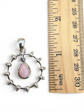 Pink Opal Solid 925 Sterling Silver