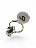White Buffalo Solid 925 Sterling Silver Ring 6