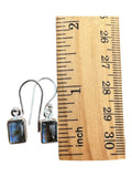 Labradorite Solid 925 Sterling Silver Earrings