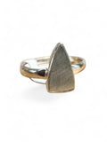 Meteorite Solid 925 Sterling Silver Ring 7
