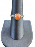Spiny Oyster Solid 925 Sterling Silver Ring 8