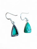 Malachite Solid 925 Sterling Silver Earrings