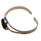 MOON Labradorite Solid 925 Sterling Silver Cuff Bracelet