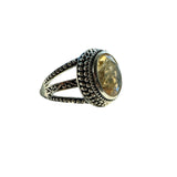 Citrine Solid 925 Sterling Silver Ring 9