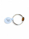 Orange Kyanite Solid 925 Sterling Silver Ring 9