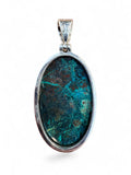 Shattuckite Solid 925 Sterling Silver Pendant (Copy)