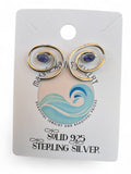 Tanzanite Solid 925 Sterling Silver Earrings
