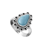 Owyhee Opal Solid 925 Sterling Silver Ring 7.5