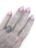 Monarch Opal Solid 925 Sterling Silver Ring 6.5